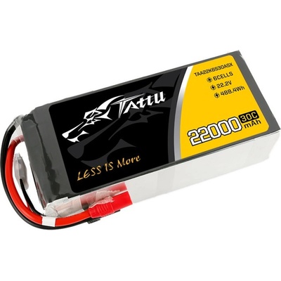 Gens Ace LiPo Tattu Serie 6S 6S1P 30C XT150/AS150 Plug 22,2V 22000 mAh