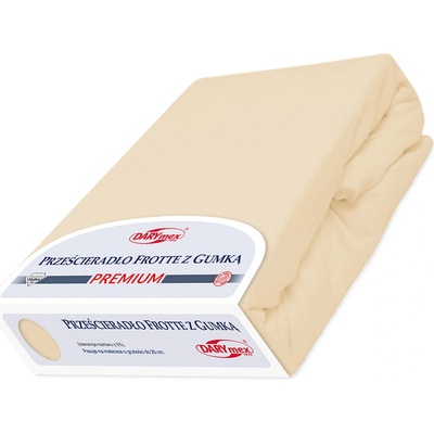 Darymex froté prestieradlo Premium svetlobéžové 130X200