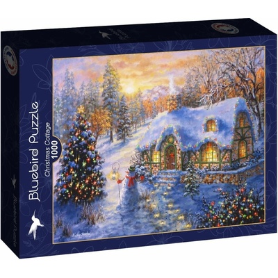 BlueBird Christmas Cottage 1000 dielov