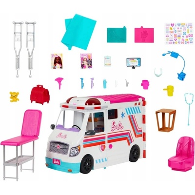 Mattel Barbie Sanitka a klinika 2 v 1