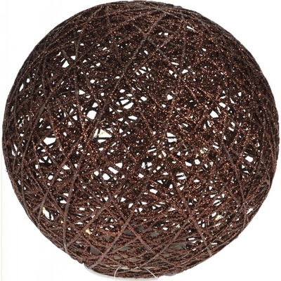 Mat Dekorace KOULE 20cm kov. 20LED s časovačem HN
