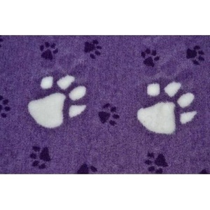 ABC-ZOO Дека Paws Drybed - лилава 75x100 см