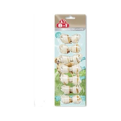 8in1 Dental Delights žvýkací kosti velikost XS 86 g