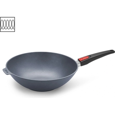 Wok Pánev Diamond LITE s odnímatelnou rukojetí 32 cm na indukci - WOLL
