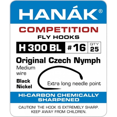 Hanák Competition Muškařský háček blešivcový univerzální vel.12 25 ks