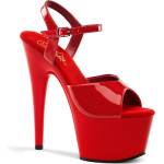 Pleaser USA Pleaser Adore-709 Red/Red 42