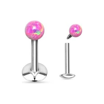 Šperky4U piercing do brady opál LB01039-OP22