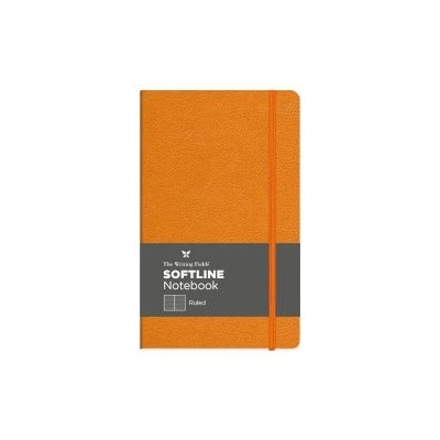 The Writing Fields Бележник с ластик Softline 13х21см Orange