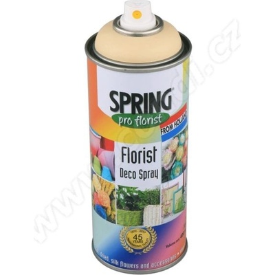 Spring Pro Florist Deco spray - 400 ml, šampaň 058