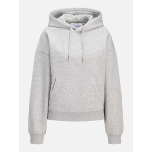 JACK & JONES Дамски суичър JJXX Womens Vesterbro Long Sleeve Relaxed Fit Hoodie - Lt Grey Melange