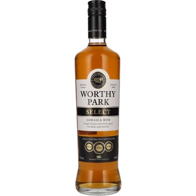 Worthy Park Select 40% 0,7 l (holá láhev)
