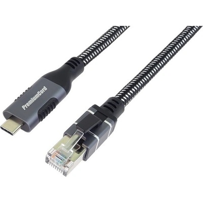 PremiumCord ku31net1 Ethernetový USB-C -> LAN RJ45 10/100/1000 MBIT, 1m