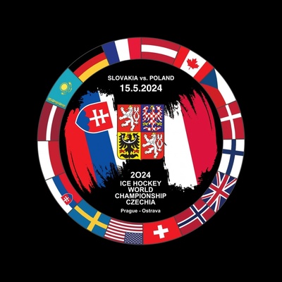 Puk Ice Hockey World Championship Czechia MS 2024 Dueling 15.5.2024 Slovakia vs. Poland