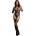 Le Désir Contrast Suspender Bodystocking Black XS-XL
