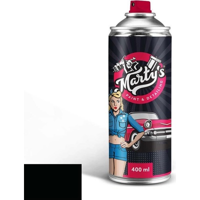 Marty's Autolak ve spreji Volkswagen VW L041 EBENHOLZSCHWARZ kvalita autolaku Standardní sprej 400ml
