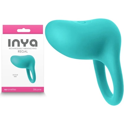 Вибро пенис пръстен, акумулаторна батерия - INYA Regal Teal (NSTOYS0907)