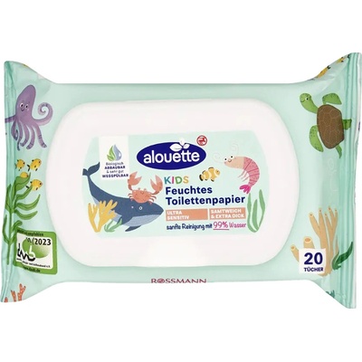 alouette Dětský vlhčený Sensitive 20 ks