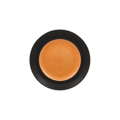 RAK Porcelain Trinidad tanier plytký priemer 17 cm, oranžový TRCLFP17BC-24