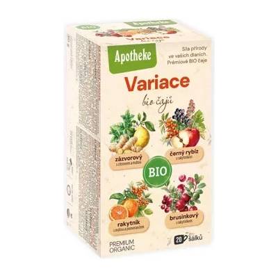 Apotheke Variace čajů 4v1 BIO 6 x 20 sáčků