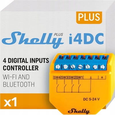 Shelly Plus i4 DC - Modul na aktivaci scén (WiFi) – Zboží Živě