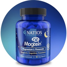 NATIOS Magtein, Magnesium L-threonate, 90 veganských kapslí