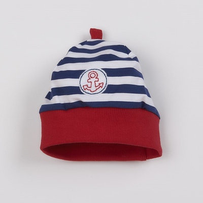 New Baby bavlněná čepička Marine