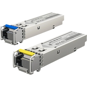 Ubiquiti SFP Модул Ubiquiti UACC-OM-SM-1G-S-20, 1550/1310nm, LX, 3km, DDM (UACC-OM-SM-1G-S-20)