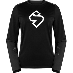 Sweet Protection Дамска фланелка с дълъг ръкав за колоездене Sweet Protection Women's Hunter II Park Long Sleeve Cycling jersey - Black - размер XS (156-2829-0111)