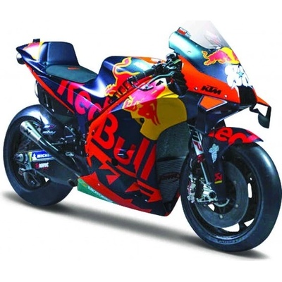Maisto Model MotoGP KTM Factory RC16 černá Bull 88 M. Oliveira 2021 1:18