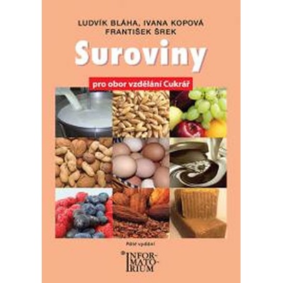 Suroviny UO cukrář - František Šrek; Ivana Kopová; Ludvík Bláha