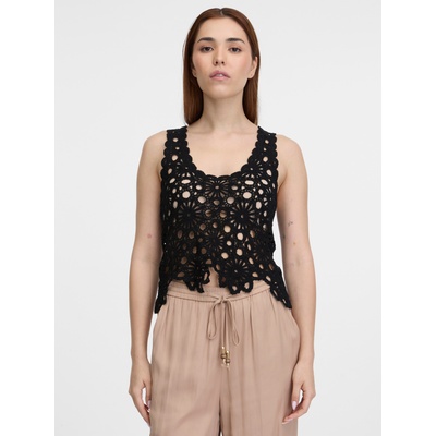 Orsay Черен дамски топ, плетен на една кука ORSAY Orsay | Cheren | ЖЕНИ | S