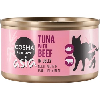 Cosma Thai Asia tuňák s hovězím v želé 85 g