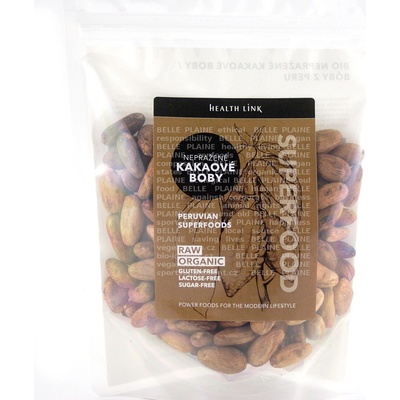 Health Link Bio Raw Nepražené kakaové bôby 250 g