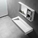 Rune MonBlari 120x46 cm matt white (XA-G66)