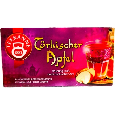 TEEKANNE TÜRKISCHER APFEL ovocný čaj s příchutí tureckého jablka 20 x 2,75 g