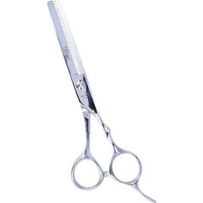Eurostil ISIS Thinning Scissors 6" profesionálne efilačné nožnice, pravá ruka 07024 Silver
