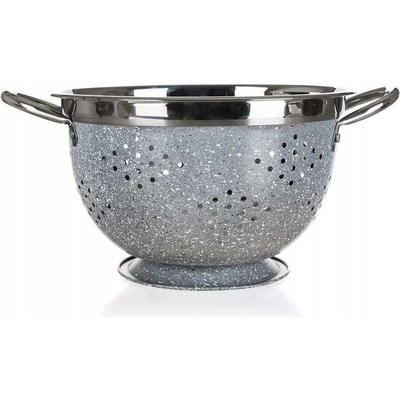BANQUET Cedník nerezový GRANITE Grey 25,8 x 15 cm