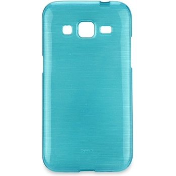 Púzdro JELLY CASE BRUSH METALLIC Nokia Lumia 630 - modré