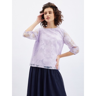 orsay Светлолилава дамска блуза на цветя ORSAY Orsay | Lilav | ЖЕНИ | S