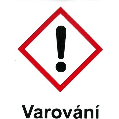 Dráždivé - varování 105x148mm - samolepka