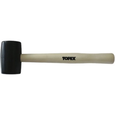 TOPEX Чук гумен 340гр. ф50 с дървена дръжка (140202a343)