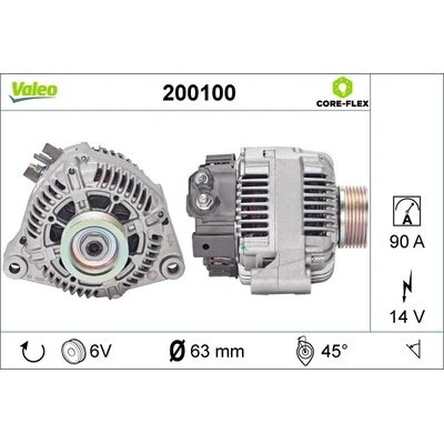 generátor VALEO 200100