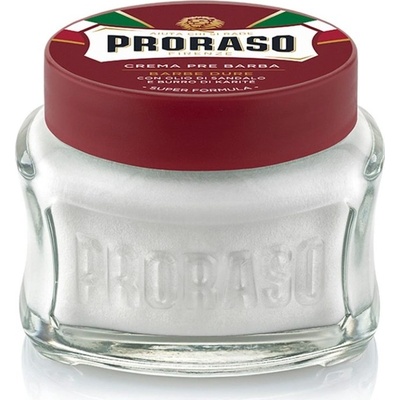Proraso Red Line Coarse Beards Pre-Shave Cream Sandalwood 100 ml