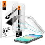 Spigen Samsung A27 5G SPIGEN GLASS TR EZ FIT PRO HD стъклен протектор за екран, 2 бр. , 2.5D, 9H + допълнителна рамка, ПРОЗРАЧЕН (AGL11809)