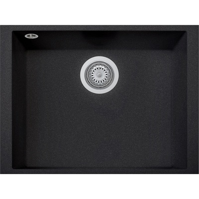 Plados Plados КУХНЕНСКА МИВКА one 60-10 st 600x440 ЧЕРНА (on6010st/44)