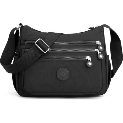 Черна чанта от тестил - Jois