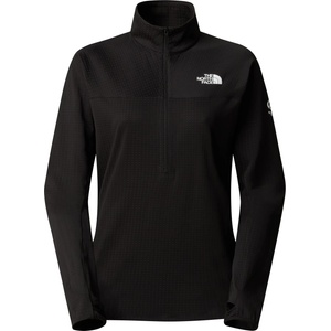 The North Face Дамски поларен пуловер The North Face Women's Summit Futurefleece LT 1/2 Zip Fleece jumper - TNF Black / Black (105-3465-0412)