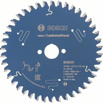 Bosch Pilový kotouč Expert for Laminated Panel; 140 x 20 x 1,8 mm, 42 2608644126
