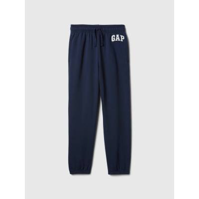 GAP Kids Sweatpants with Logo Boys modrá