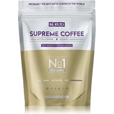 BeKeto Supreme Coffee 100% špeciálna arabica mletá 250 g